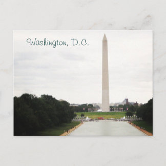 Washington Monument Postkarte