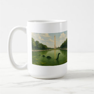 Washington Monument Reflecting Pool mit Loch Ness Kaffeetasse