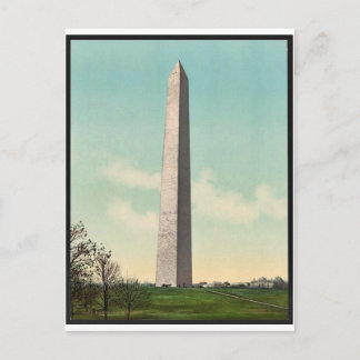 Washington Monument selten Fotochrom Postkarte