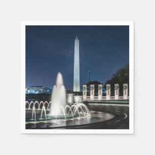 Washington Monument USA George Washington Serviette