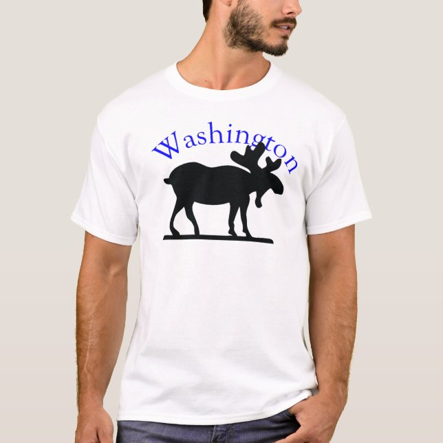Washington Moose T-Shirt (Vorderseite)