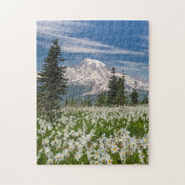 Washington, Mount Rainier Nationalpark 1 Puzzle (Vertikal)