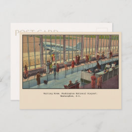 Washington National Airport Washington, D.C. Postkarte