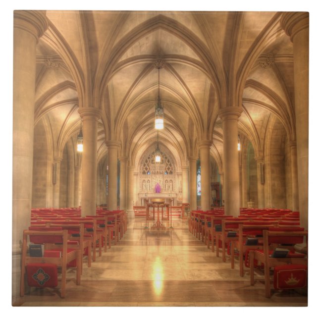 Washington National Cathedral Bethlehem Kapelle Fliese (Vorderseite)