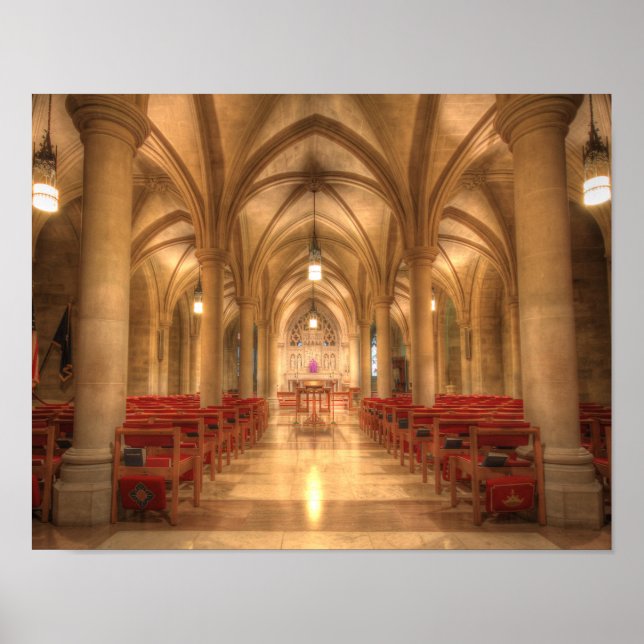 Washington National Cathedral Bethlehem Kapelle Poster (Vorne)
