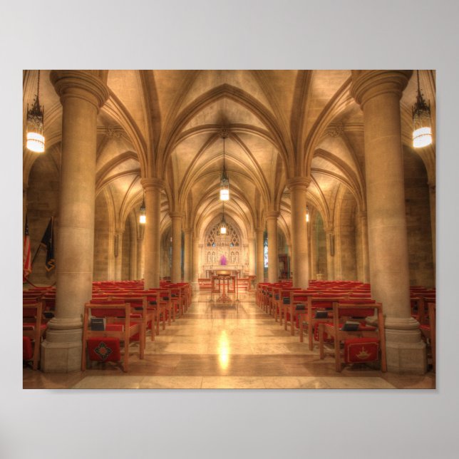 Washington National Cathedral Bethlehem Kapelle Poster (Vorne)