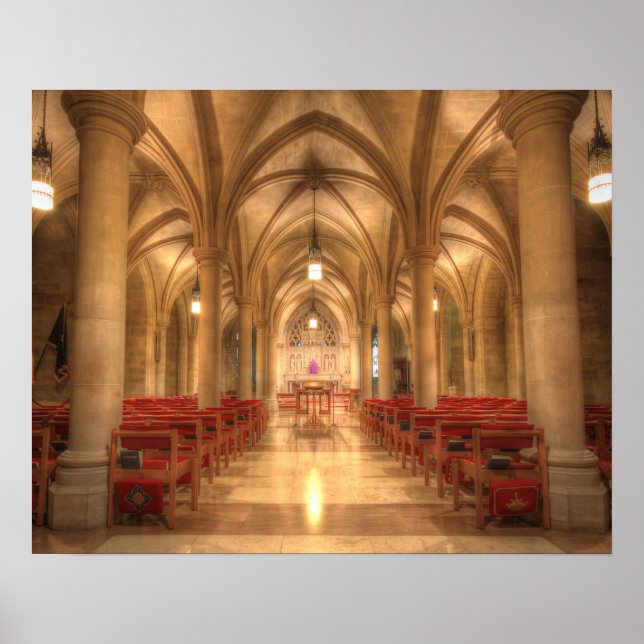 Washington National Cathedral Bethlehem Kapelle Poster (Vorne)