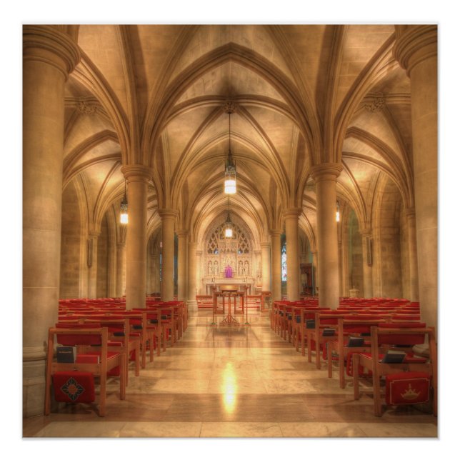 Washington National Cathedral Bethlehem Kapelle Poster (Vorderseite)