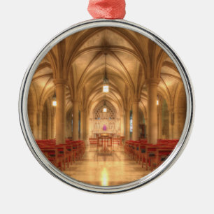 Washington National Cathedral Bethlehem Kapelle Silbernes Ornament