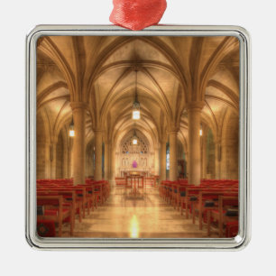 Washington National Cathedral Bethlehem Kapelle Silbernes Ornament