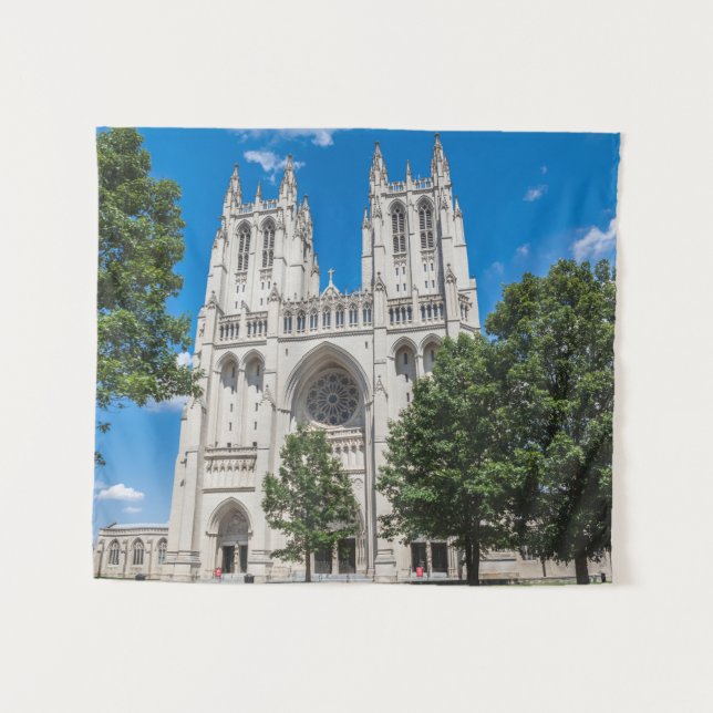 Washington National Cathedral Wandteppich (Vorderseite (Horizontal))