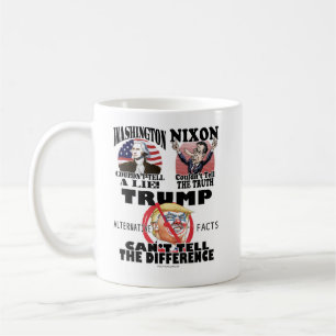 Washington Nixon Dump Trump Liar Kaffeetasse
