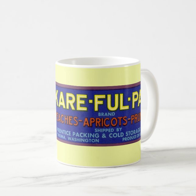 Washington Obsttasse Kaffeetasse (VorderseiteRechts)
