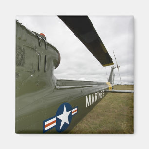Washington, Olympia, Militär-Flugshow. Magnet