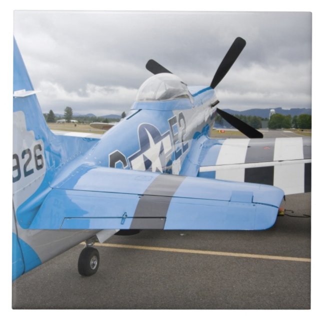 Washington, Olympia, Militärairshow. 3 Fliese (Vorderseite)