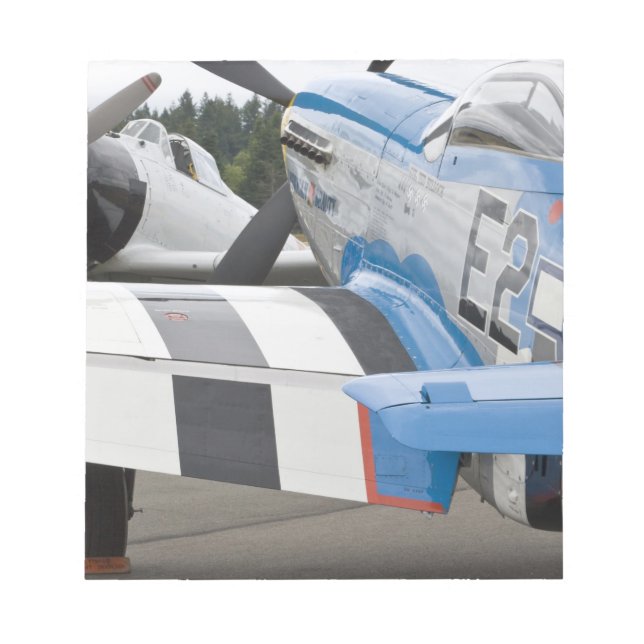 Washington, Olympia, Militärairshow. 4 Notizblock (Vorderseite)