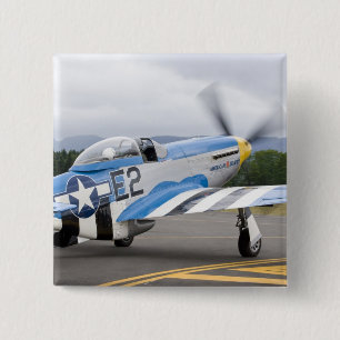 Washington, Olympia, Militärflugschau. Button