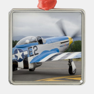 Washington, Olympia, Militärflugschau. Ornament Aus Metall