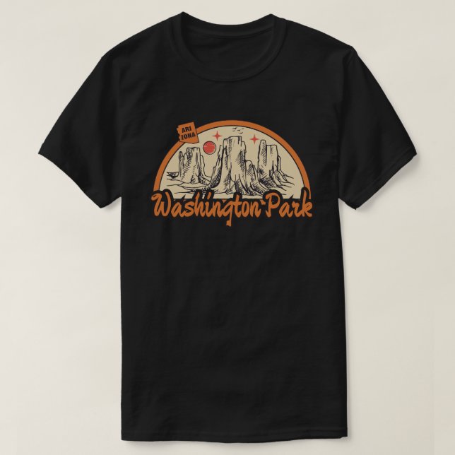 Washington Park, Arizona T - Shirt (Design vorne)