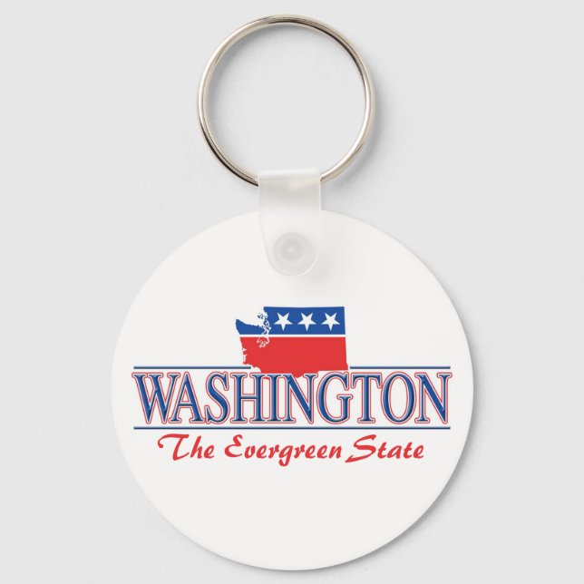 Washington Patriotic Schlüsselanhänger (Vorderseite)