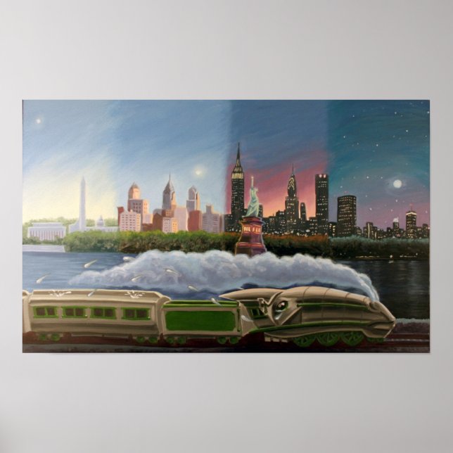 Washington, Phili, NY, Boston Poster (Vorne)