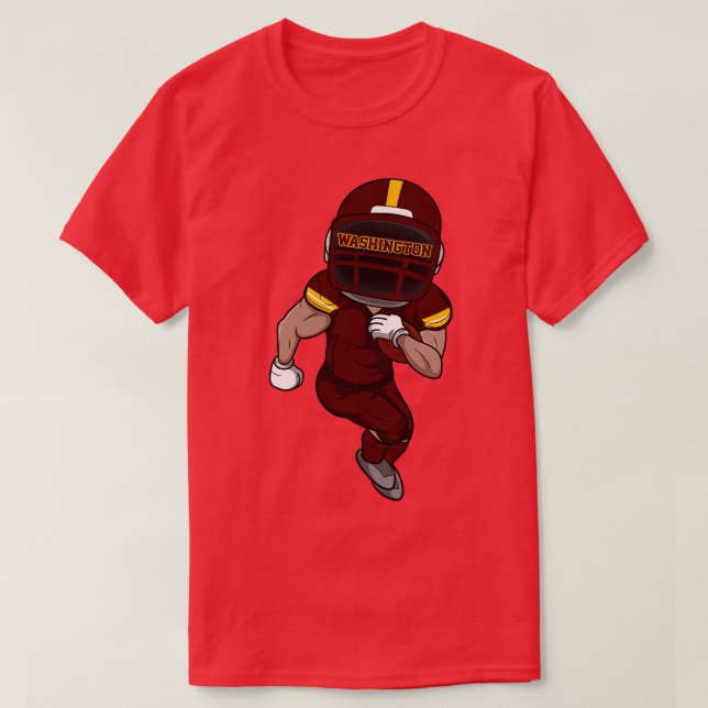 Washington Player Team Colors T-Shirt (Design vorne)
