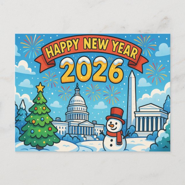 WASHINGTON Postcard Postkarte (Vorderseite)
