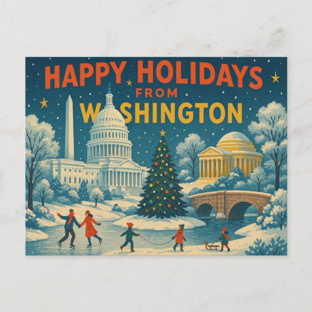 WASHINGTON Postcard Postkarte (Vorderseite)