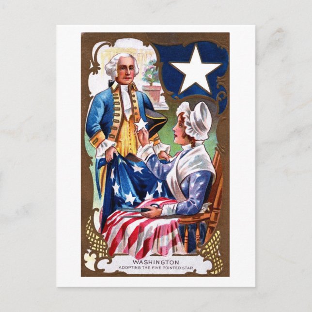 Washington Postkarte (Vorderseite)
