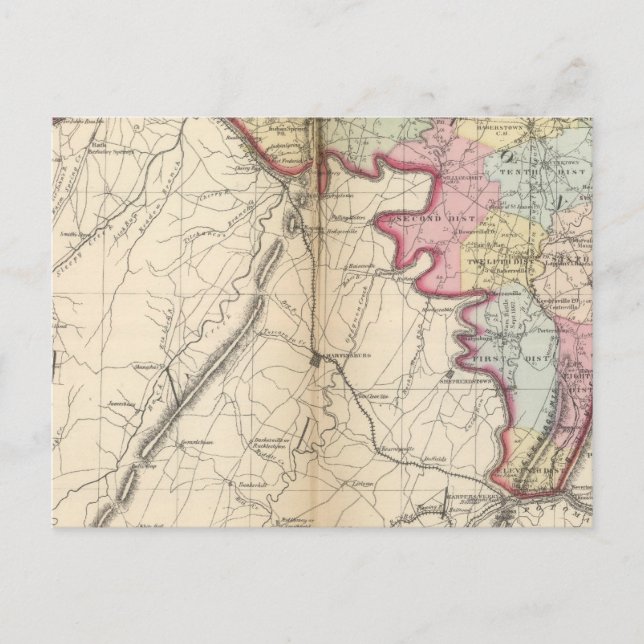 Washington Postkarte (Vorderseite)
