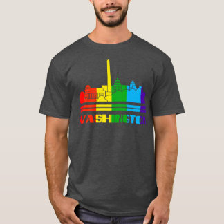 Washington Pride Washington LGBT Geschenk LGBTQ Su T-Shirt