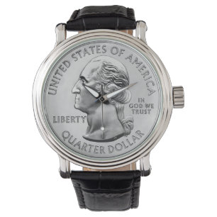 Washington Quarter Armbanduhr