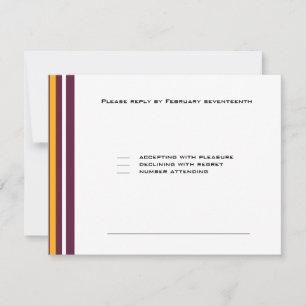 Washington Redskins Football Bar Mitzvah Party RSVP Karte