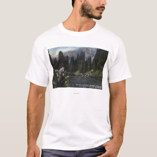 Washington - regnerischerer Nationalpark, T-Shirt