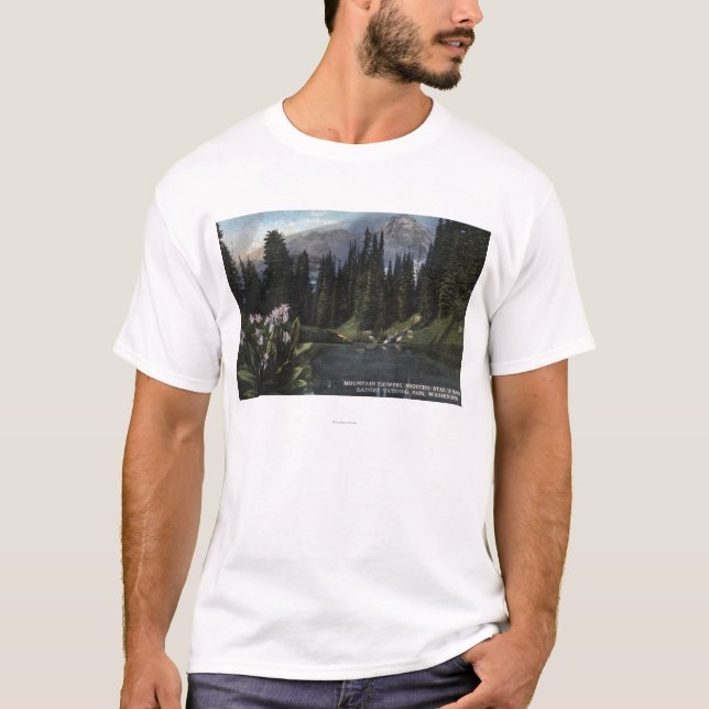 Washington - regnerischerer Nationalpark, T-Shirt (Vorderseite)