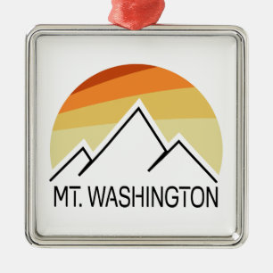 Washington Retro Ornament Aus Metall