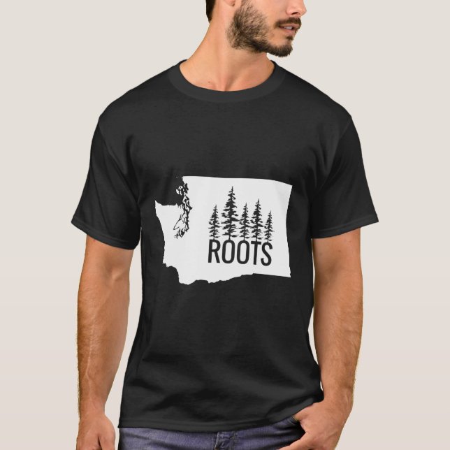 Washington Roots Long Sleeve T Shirt (Vorderseite)