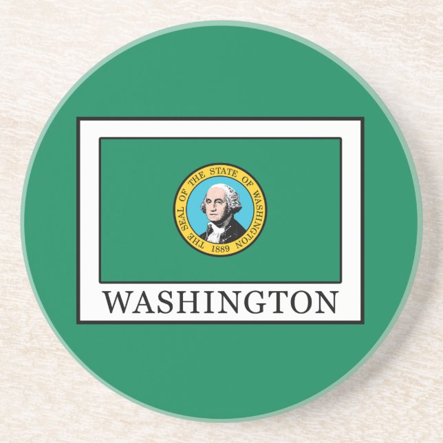 Washington Sandstein Untersetzer (Vorne)