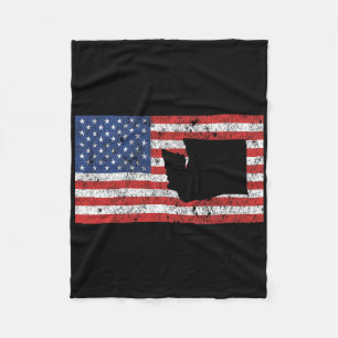 Washington Seattle Spokane Tacoma Vancouver Olympi Fleecedecke