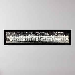 Washington-Senatoren Foto 1913 Poster