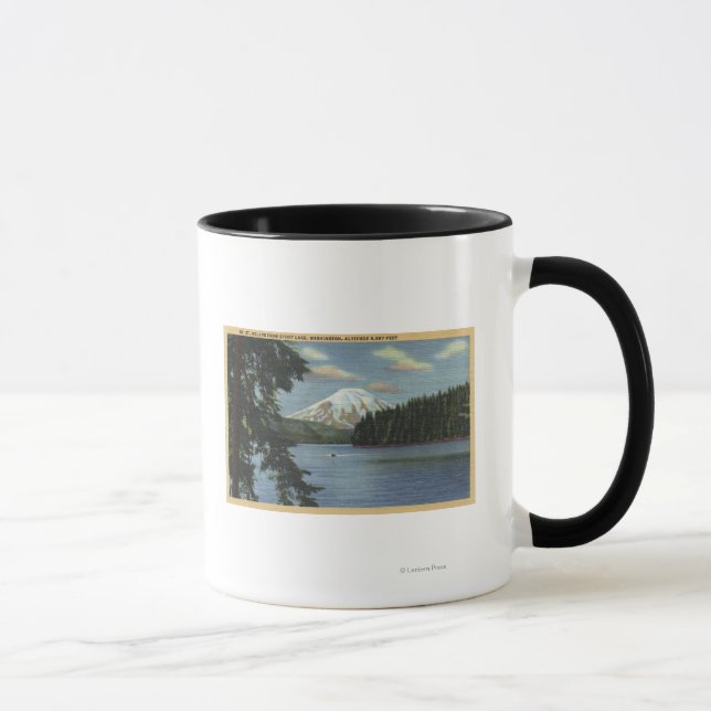 Washington - Sicht auf den Berg St. Tasse (Rechts)