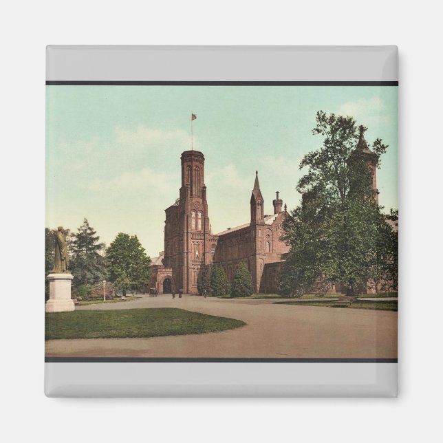 Washington. Smithsonian Institution klassisches Ph Magnet (Vorne)