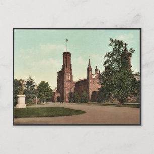 Washington. Smithsonian Institution klassisches Ph Postkarte