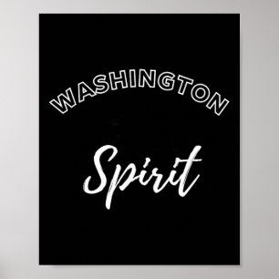 Washington Soccer Fan Support Stadion Zeigen Sie I Poster