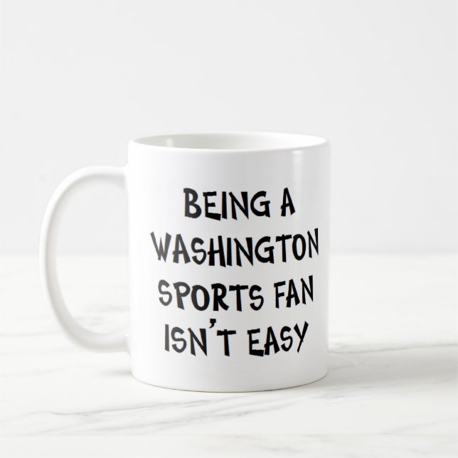 washington sports fan, being kaffeetasse (Links)