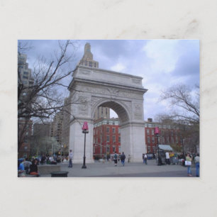 Washington Square Arch Postkarte