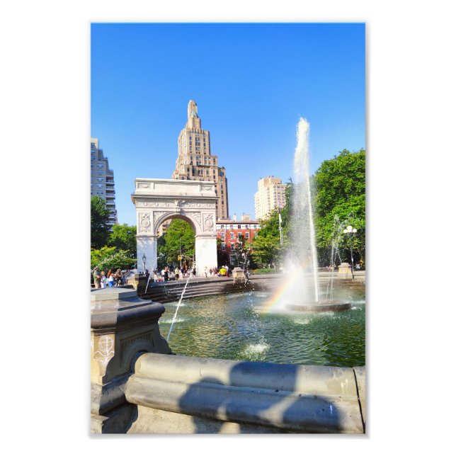 Washington Square Park Poster New York City Photo (Vorne)