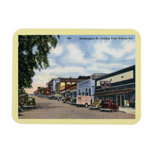 Washington St., Athens, Georgia Vintage Magnet