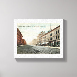 Washington St., Hoboken, New Jersey Vintage Leinwanddruck