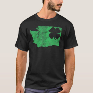 Washington St Patrick S Day Kleeblatt C irisch T-Shirt